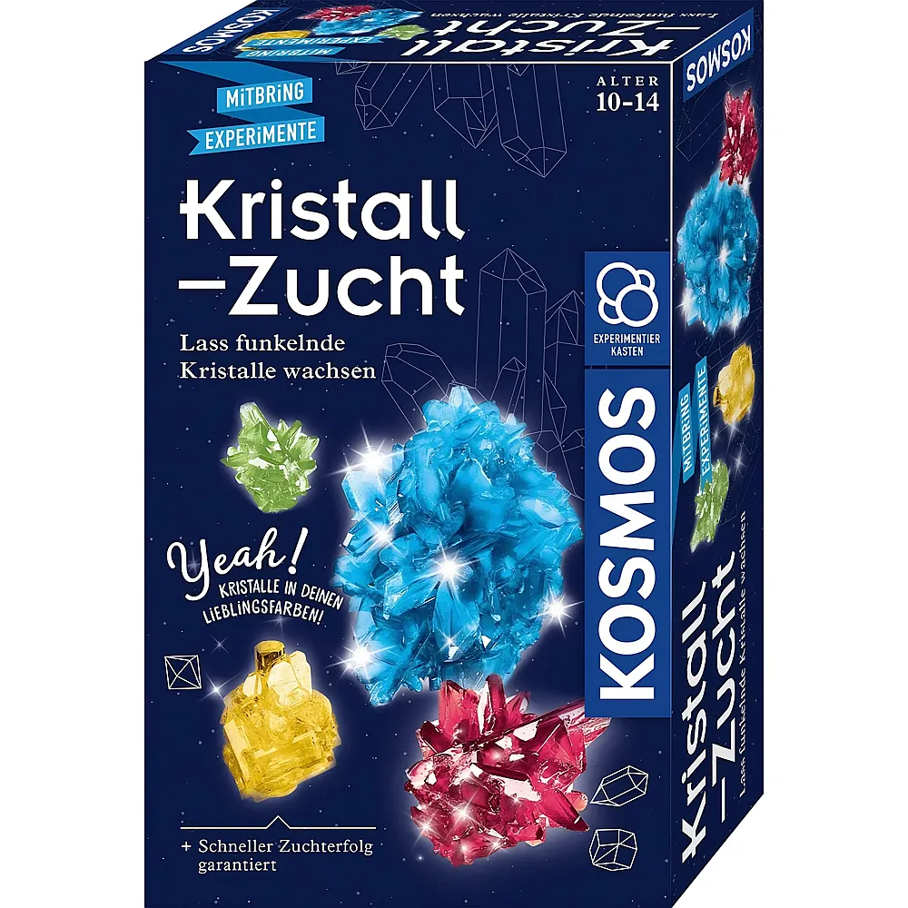 Kosmos Mitbring Experimente Kristall-Zucht - Lass funkelnde Kristalle wachsen