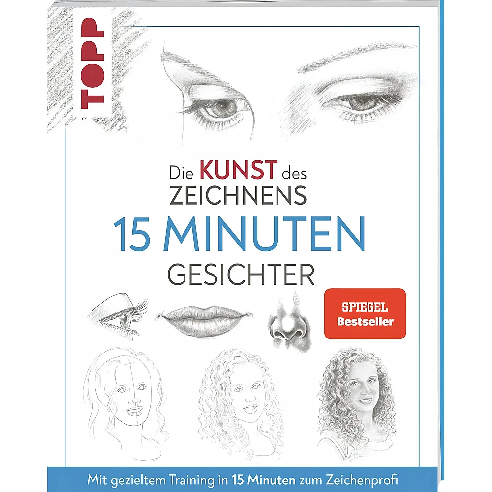 Frechverlag Topp Buch die Kunst des Zeichnens Gesichter