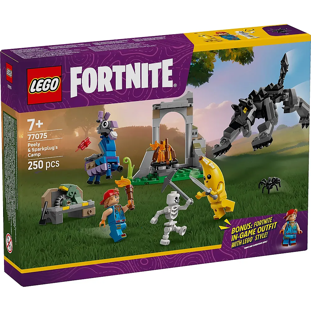 LEGO Fortnite Das Lager von Schali und der Z�ndkerzenk�nstlerin 77075