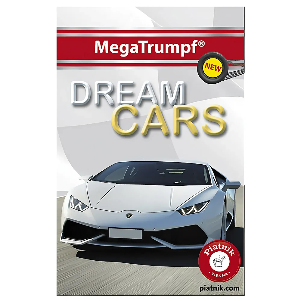 Piatnik Spiele Quartett Dream Cars