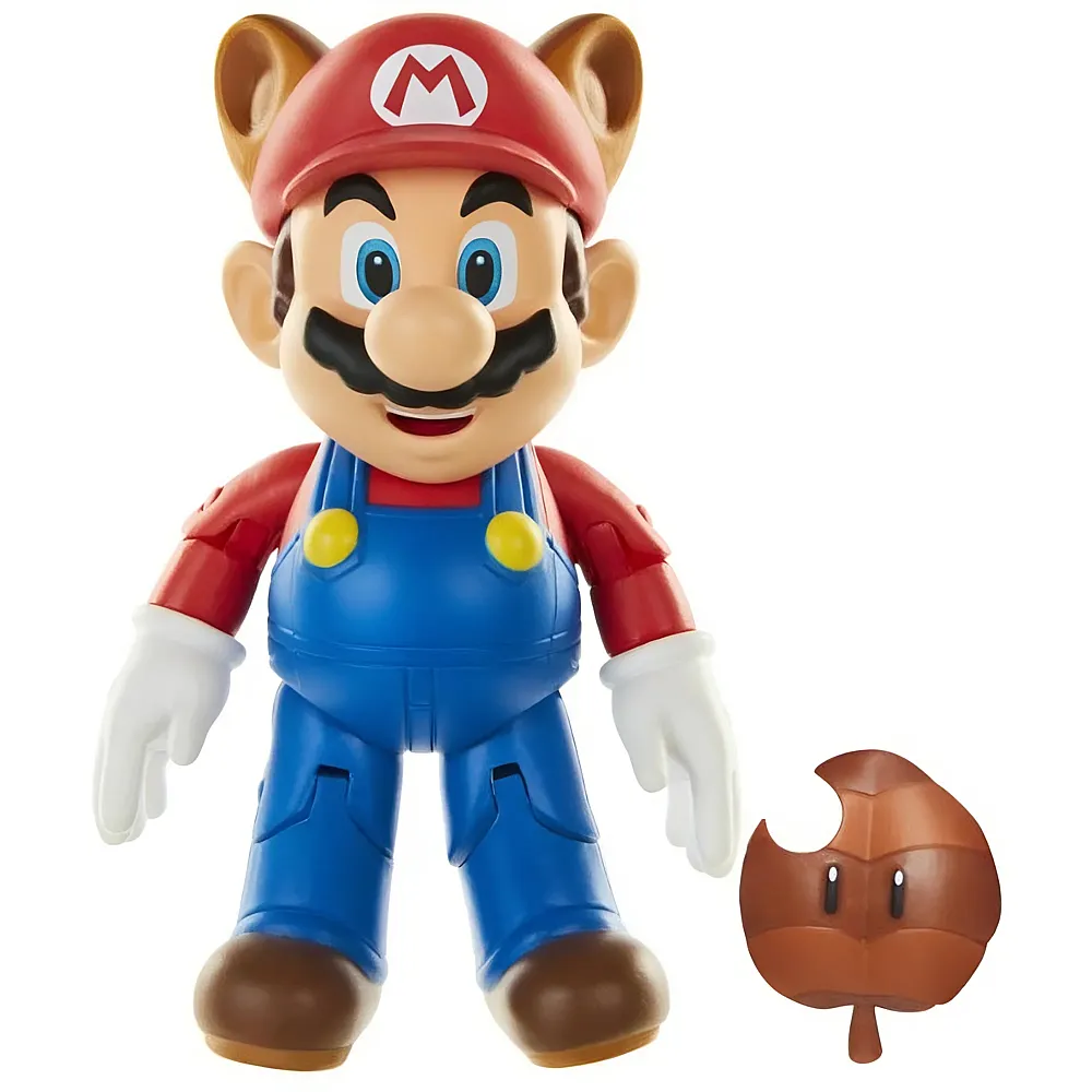Jakks Pacific Super Mario Racoon Mario - 10 cm