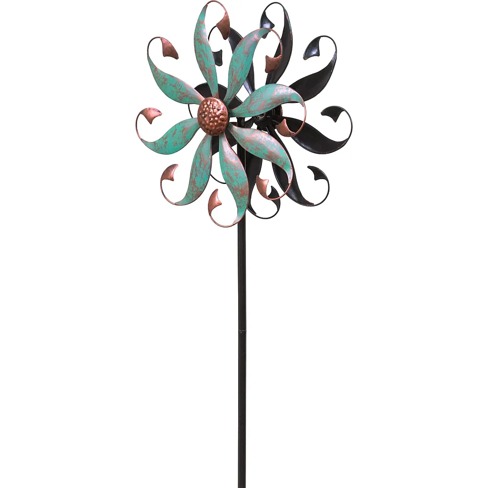 HQ Invento Windspiel Wind Spinner Vortex Flow Duett Metall,  33 cm, H�he