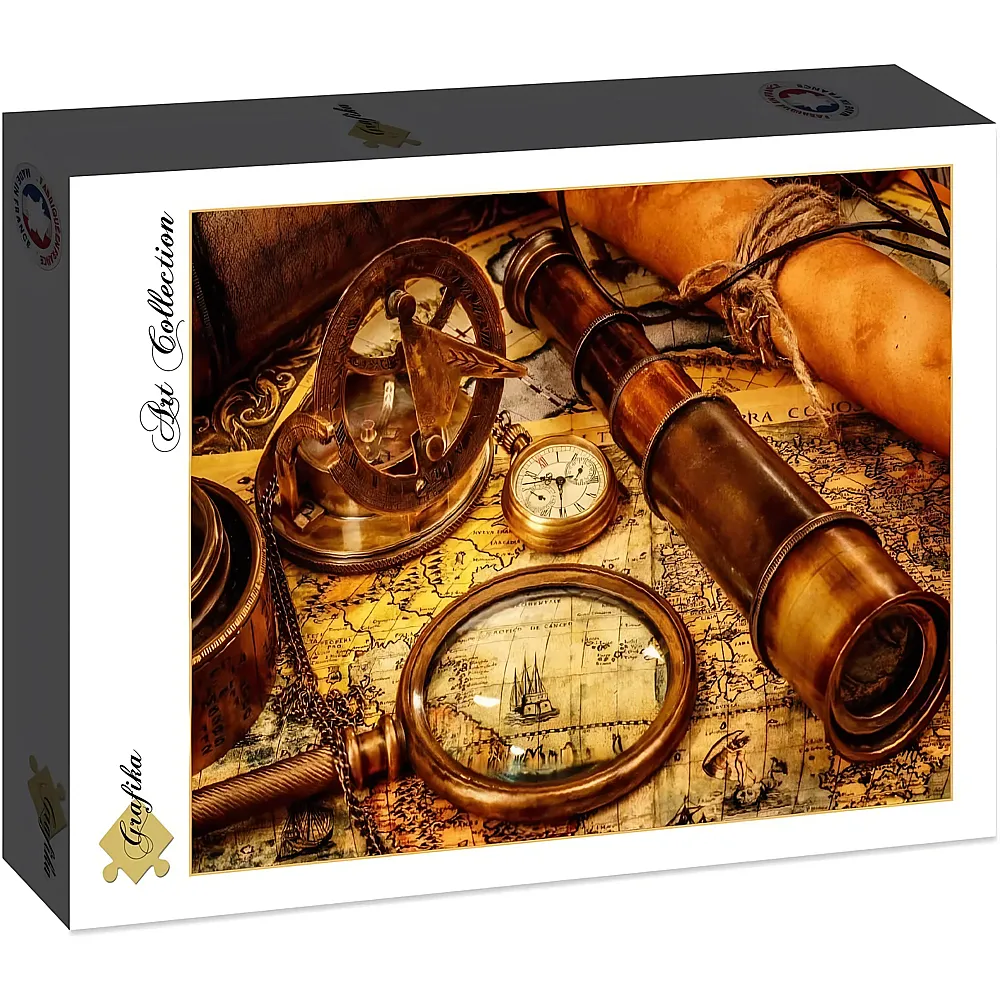 Grafika Puzzle Art Collection Vintage Travel - 1000 Teile