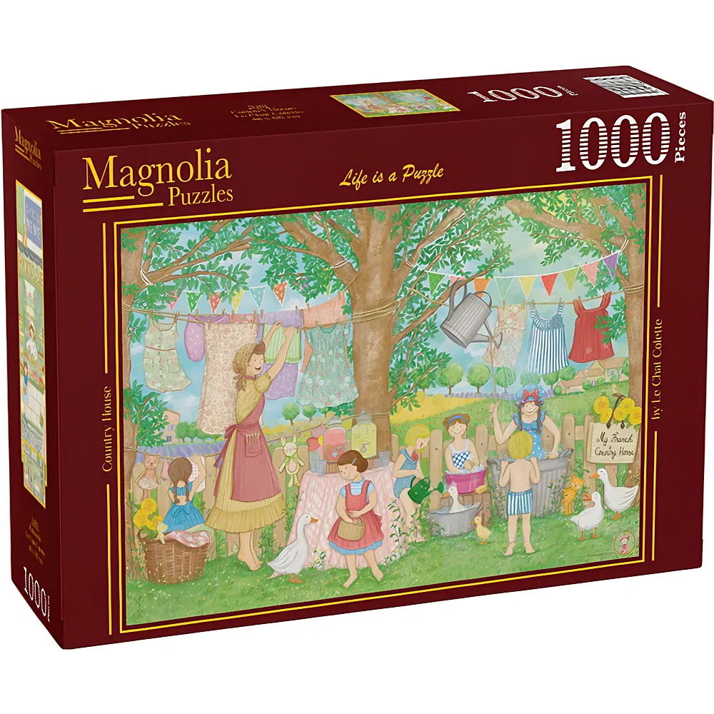 Magnolia Puzzle Landleben 1000Teile