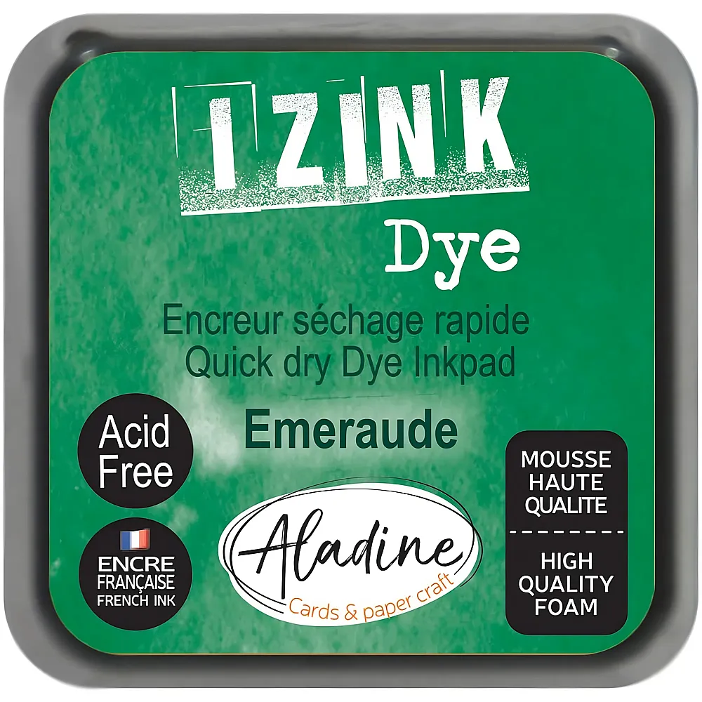 Aladine Izink Stempelkissen Dye Smaragdgr�n | Stempelsets