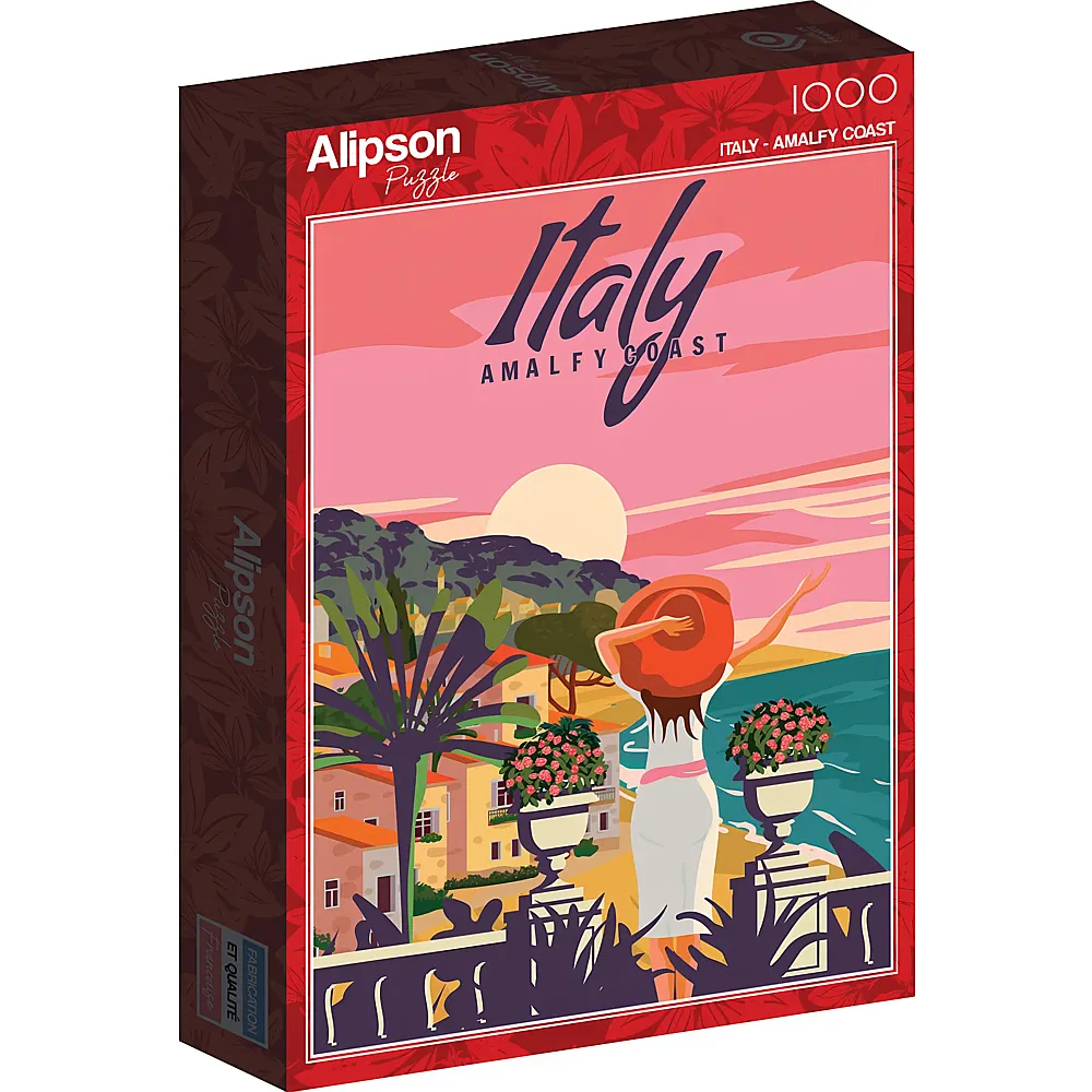 Alipson Puzzle Amalfik�ste, Italien - 1000 Teile