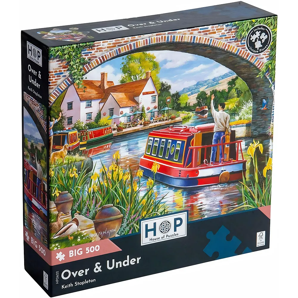 HOP - House of Puzzles Over & Under - 500 Teile