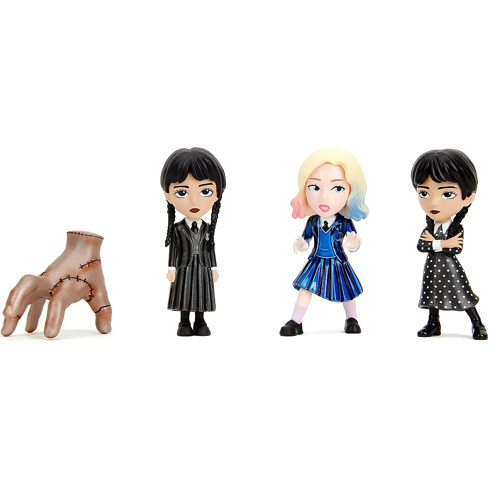 Jada Wednesday 4-Pack Figuren 6cm