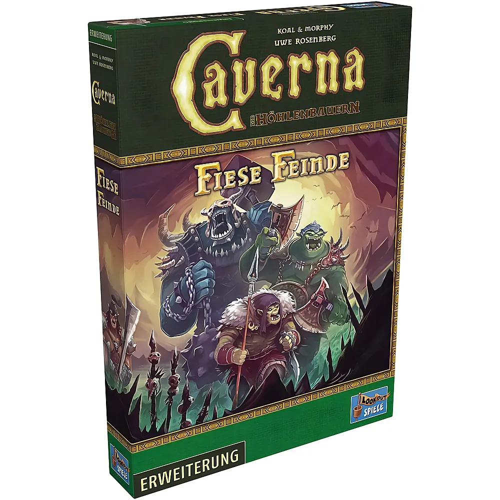 Lookout Games Caverna Fiese Feinde DE