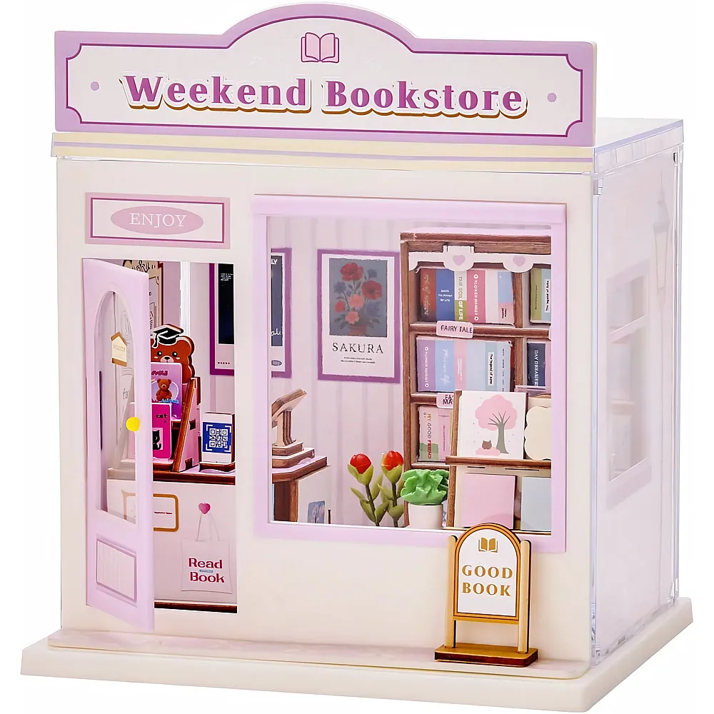 i-total Mini World Mini Shop Weekend Bookstore - 83 Teile