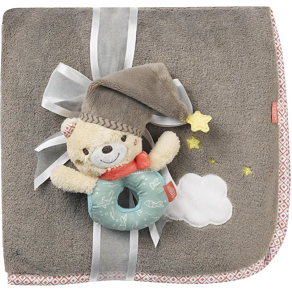 Fehn Couverture douillette Ours en peluche