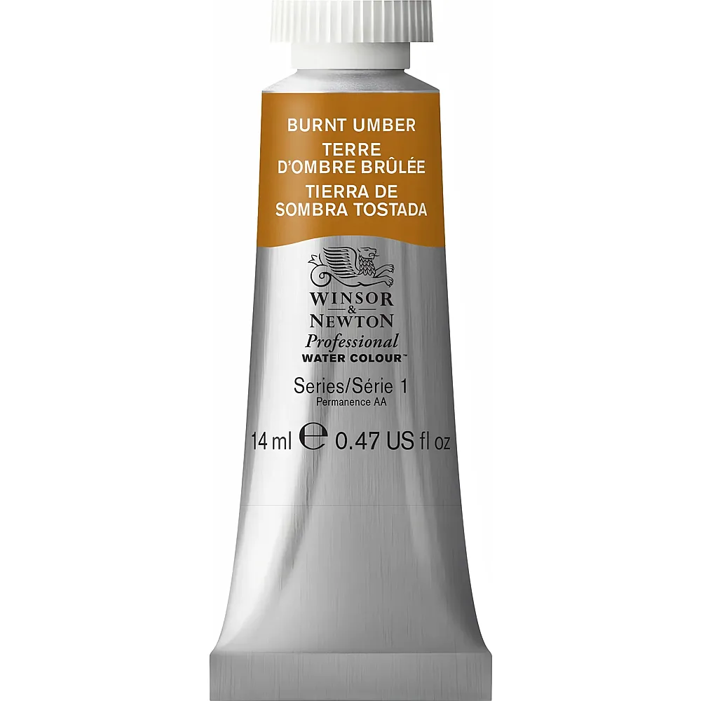 meinspielzeug - Winsor & Newton W&n Prof. Water Colour 14ml Tube Umbra Gebrannt