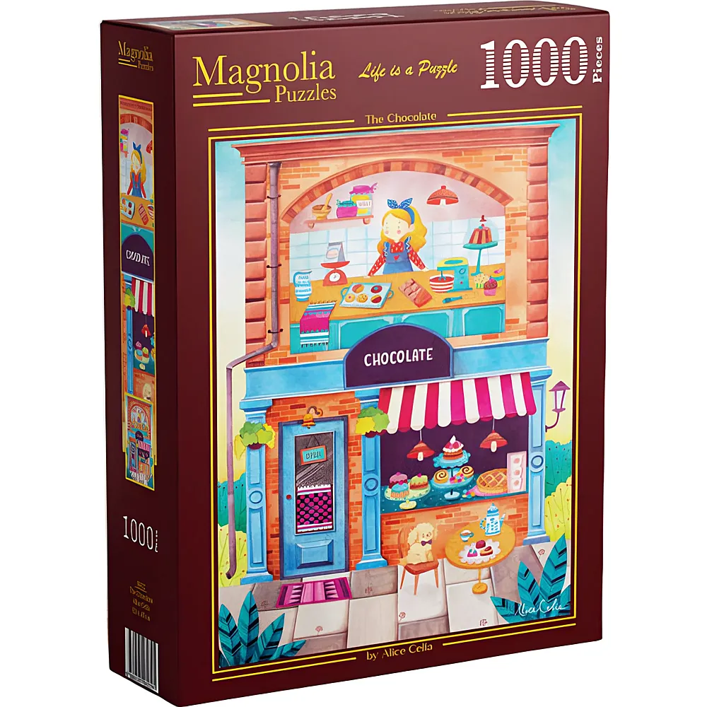 Magnolia Puzzle Die Schokolade 1000Teile