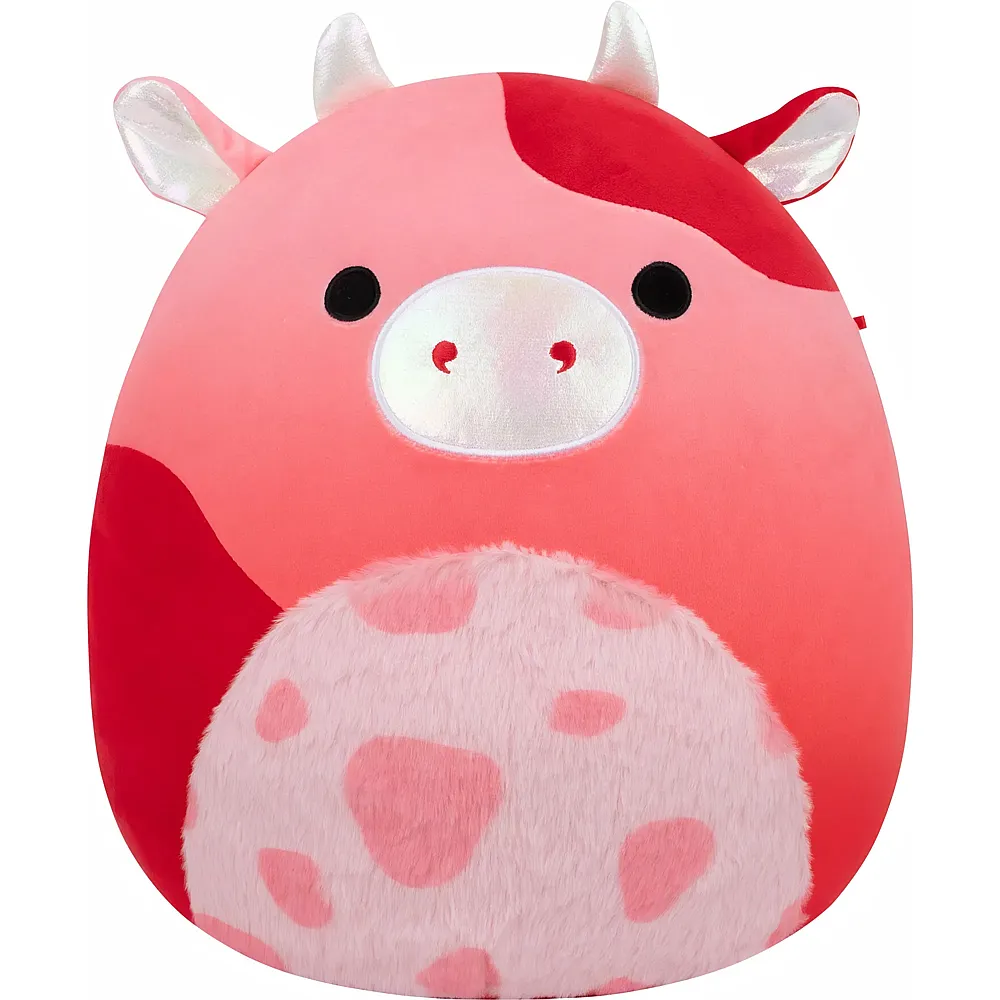 Squishmallows Pl�sch Rote Kuh mit Farbverlauf - 30 cm