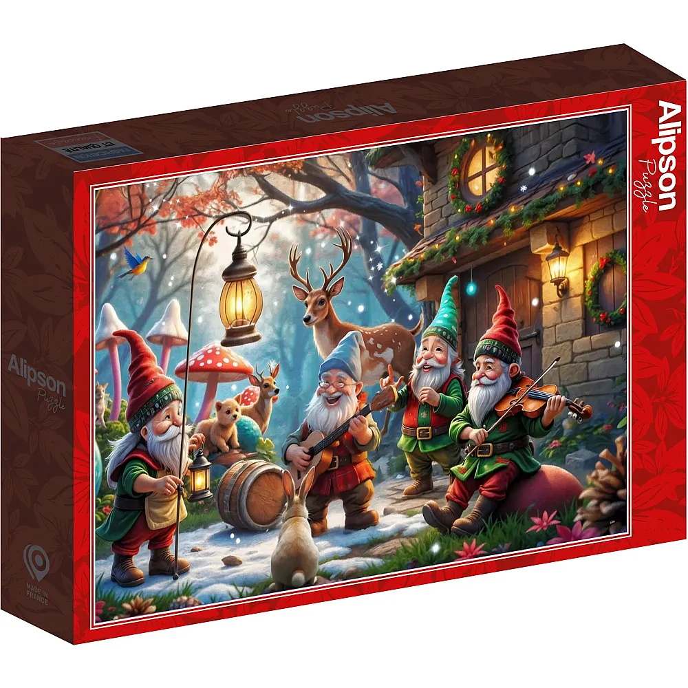 Alipson Puzzle Verzauberte Weihnachten in den W�ldern - 1000 Teile