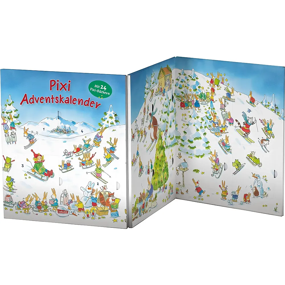 meinspielzeug - Carlsen Pixi Adventskalender als Leporello
