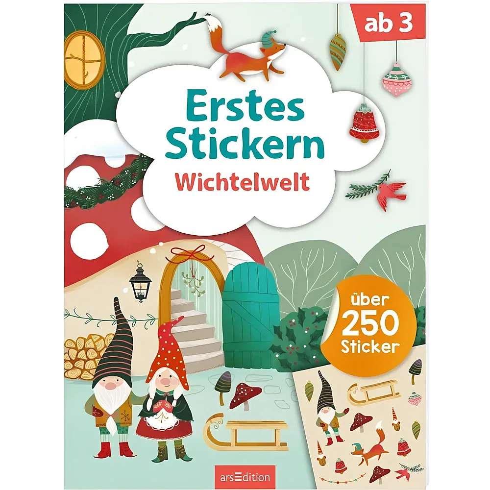 ars Edition Erstes Stickern Wichtelwelt