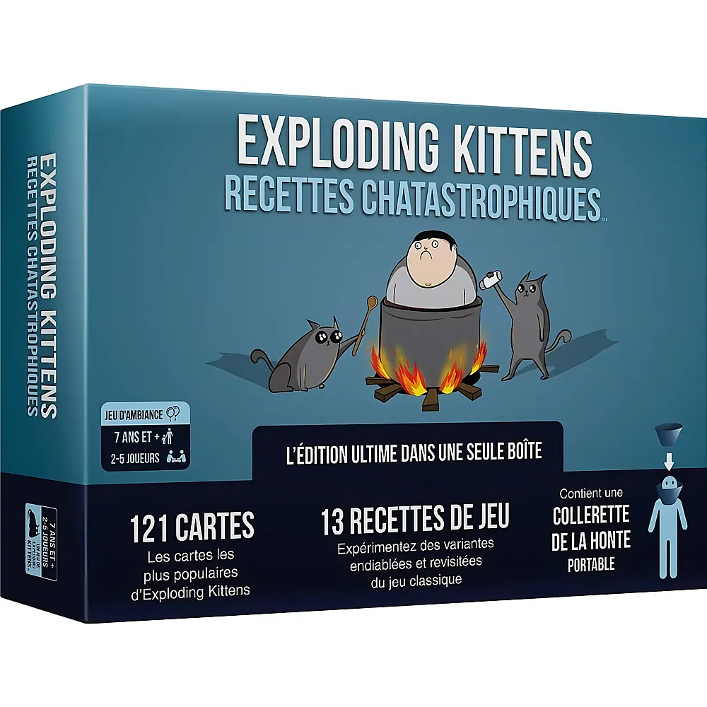 Exploding Kittens Recettes Chatastrophiques - Franais