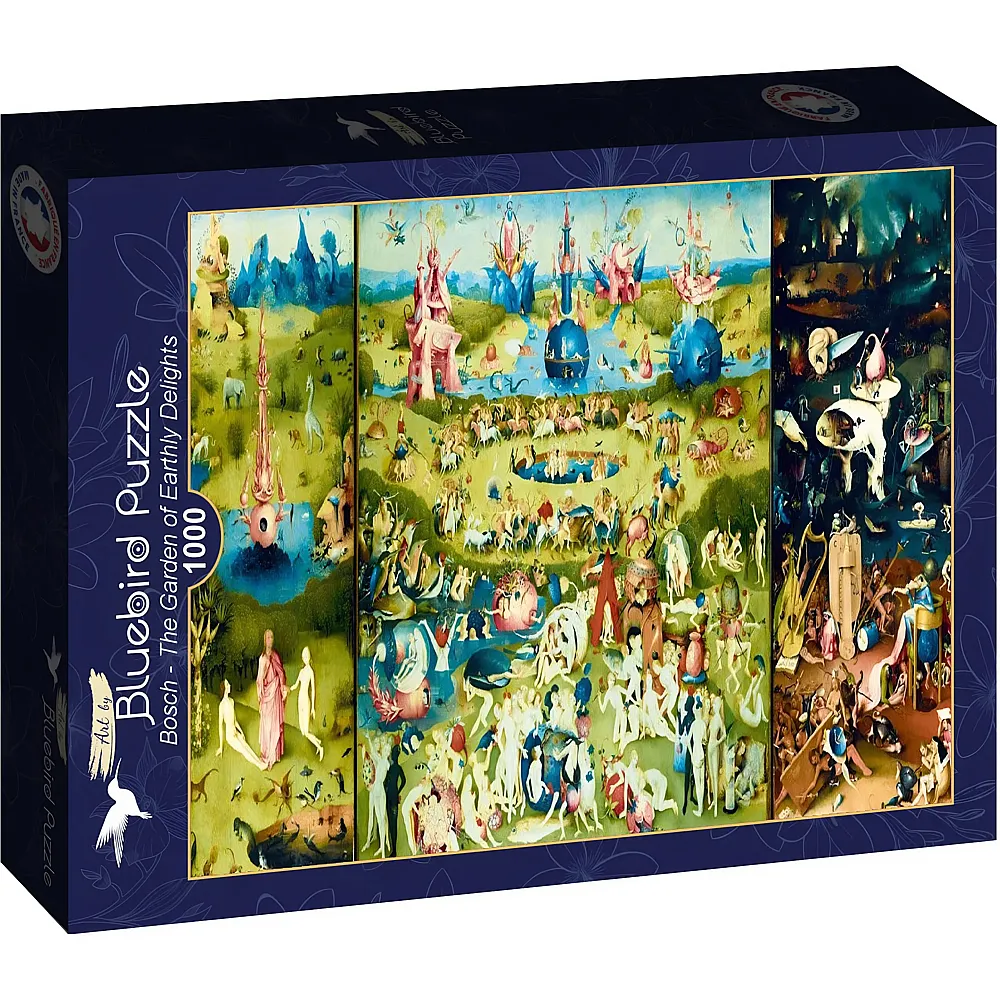 Bluebird Puzzle Hieronymus Bosch The Garden of Earthly Delights - 1000 Teile