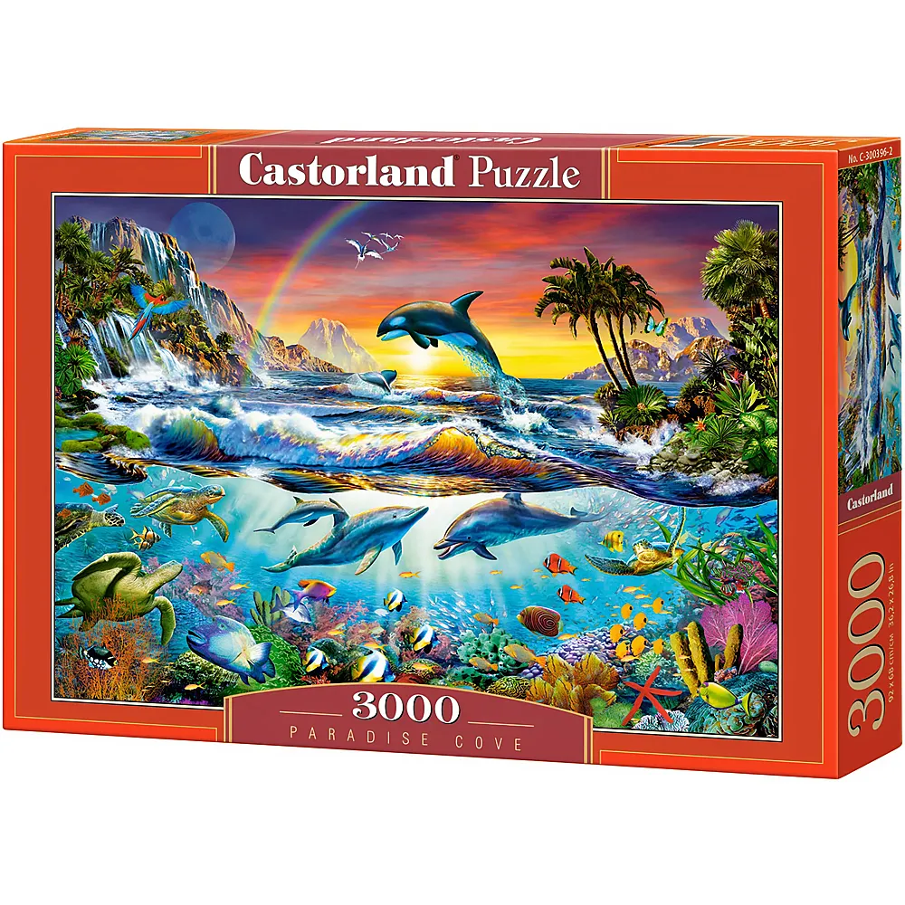 Castorland Puzzle Paradiesische Bucht 3000Teile