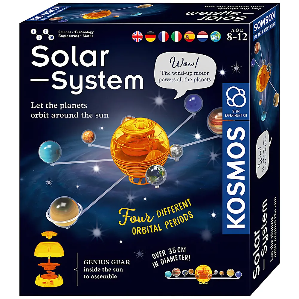 Kosmos Experimentierkasten Sonnensystem