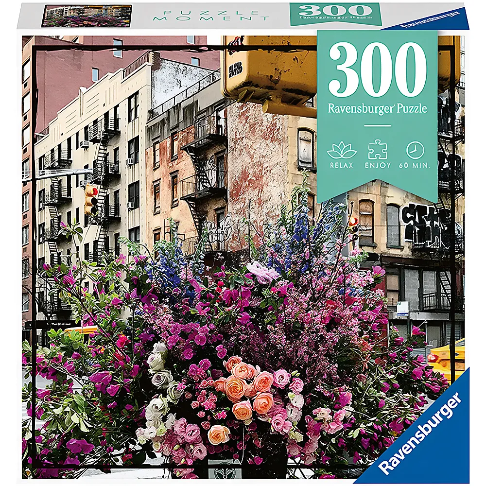 Ravensburger Puzzle Moment Flowers in New York 300Teile