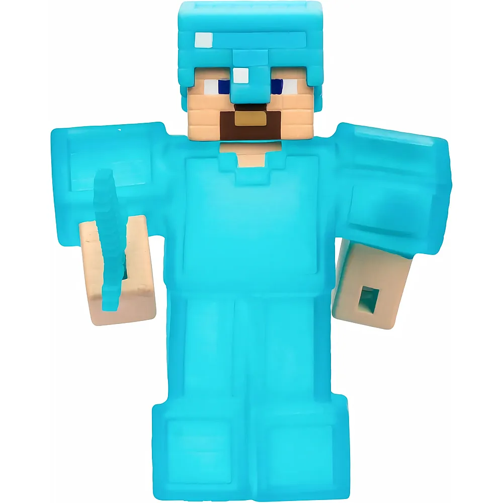 Moose Toys Heroes of Goo Jit Zu Minecraft Steve mit Diamant-R�stung & Schwert