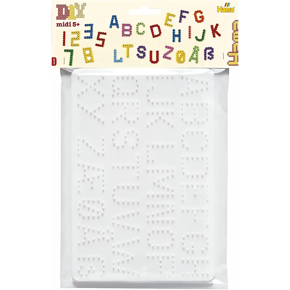 Hama Stiftpl. Buchstaben/Zahlen i Beutel