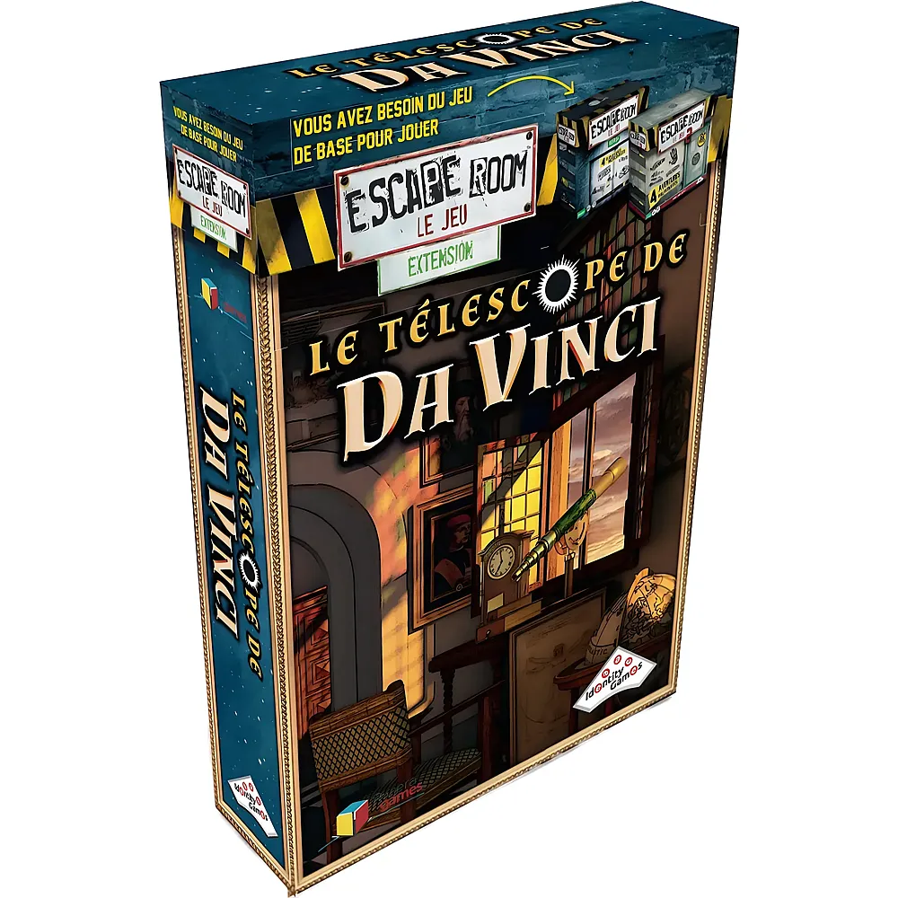 Identity Games Escape Room Extension LE Telescope DE DA Vinci FR - Suche