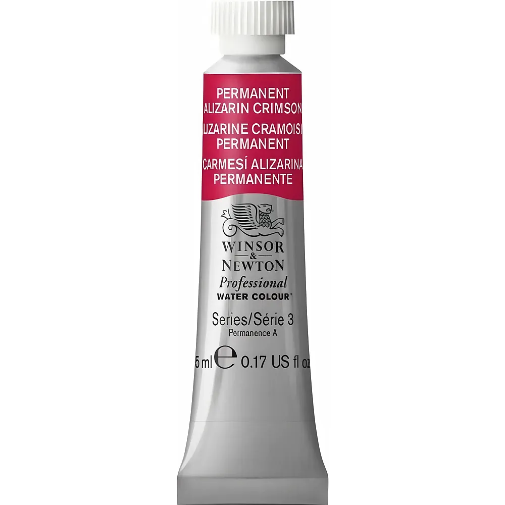 meinspielzeug - Winsor & Newton W&n Prof. Water Colour 5ml Tube Permanent Alizarinkarmesin
