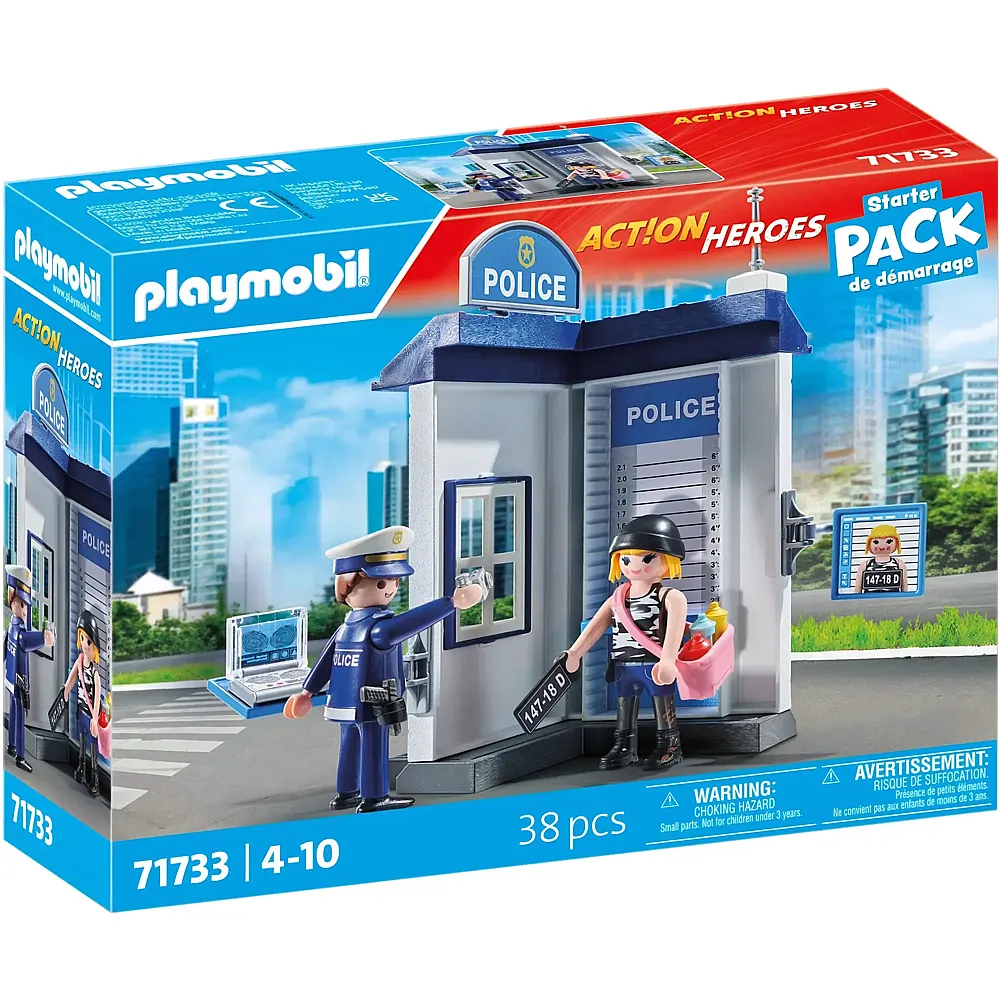 PLAYMOBIL Action Heroes Polizei Ermittlungszimmer 71733