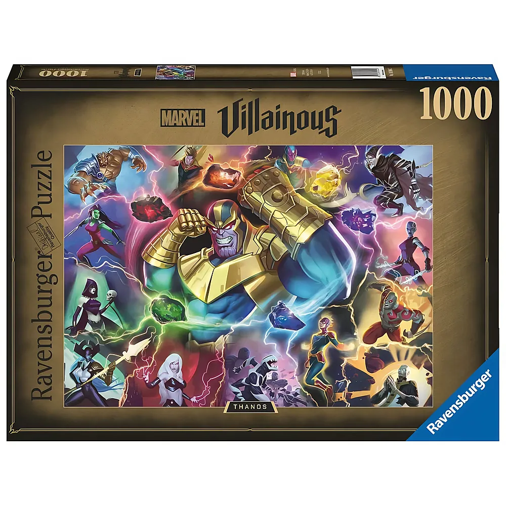 Ravensburger Puzzle Marvel Villainous Thanos 1000Teile