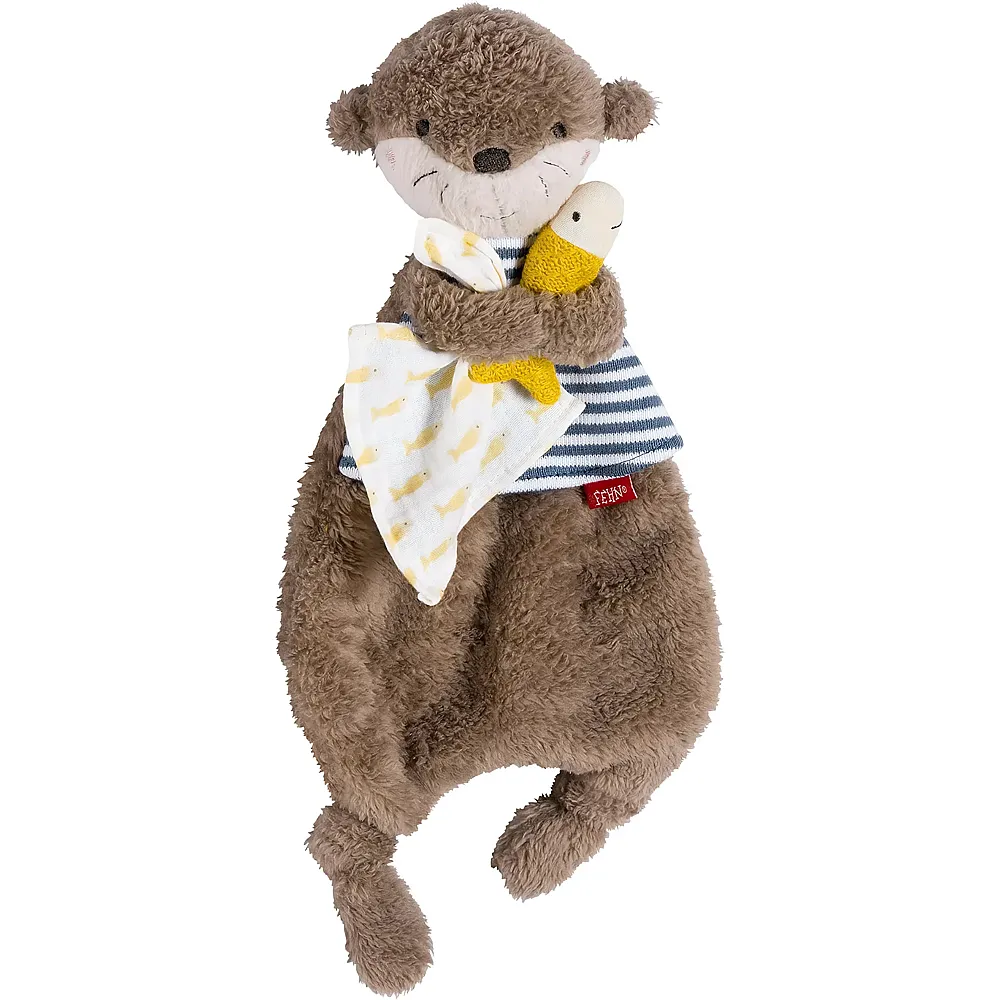 Fehn Schmusetuch Otter - 36 cm | Schmuset�cher