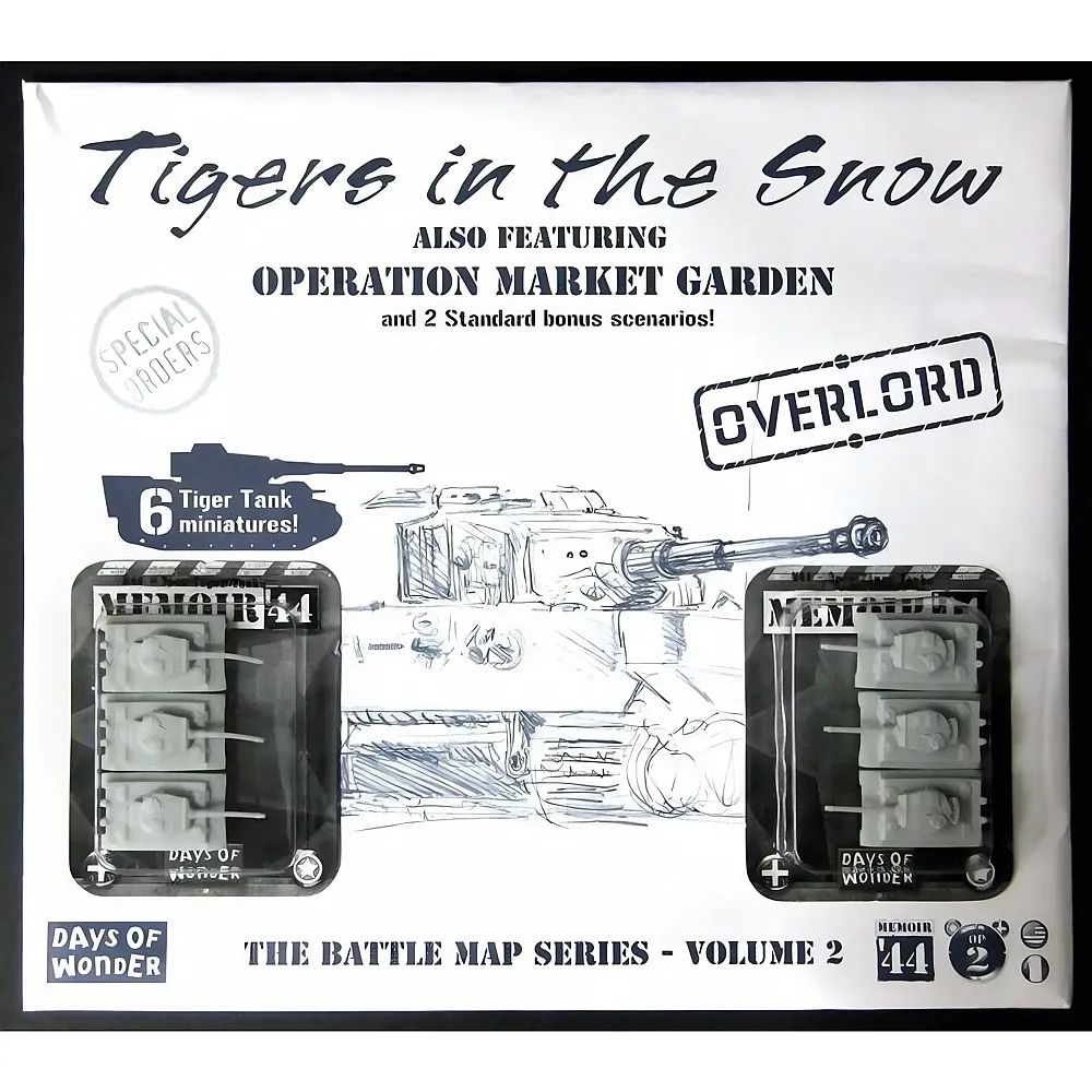 Days of Wonder Memoire 44 Battle Map 2 Les Tigres Des Neiges fr-en