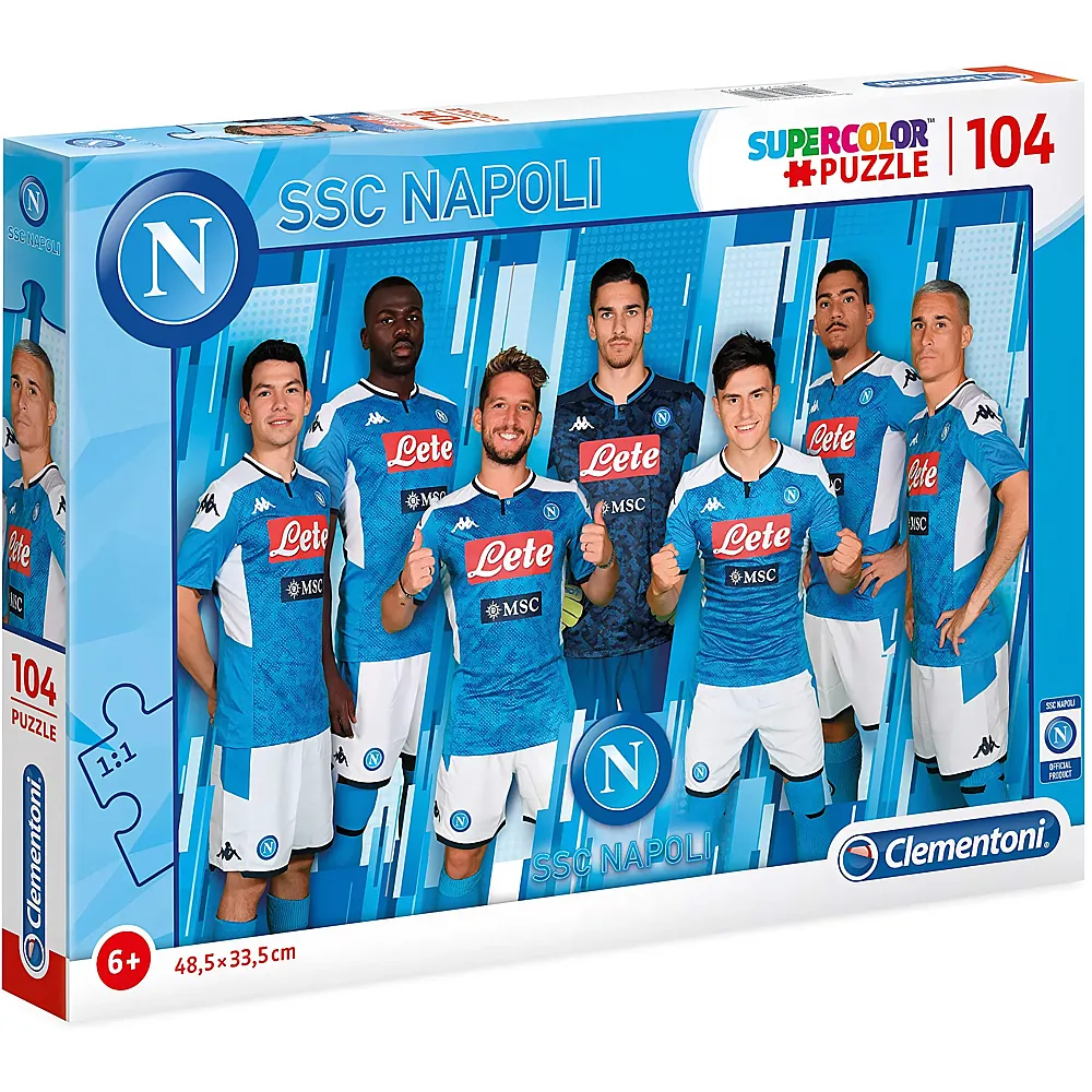 Clementoni Puzzle Supercolor SSC Napoli 2020 - 104 Teile