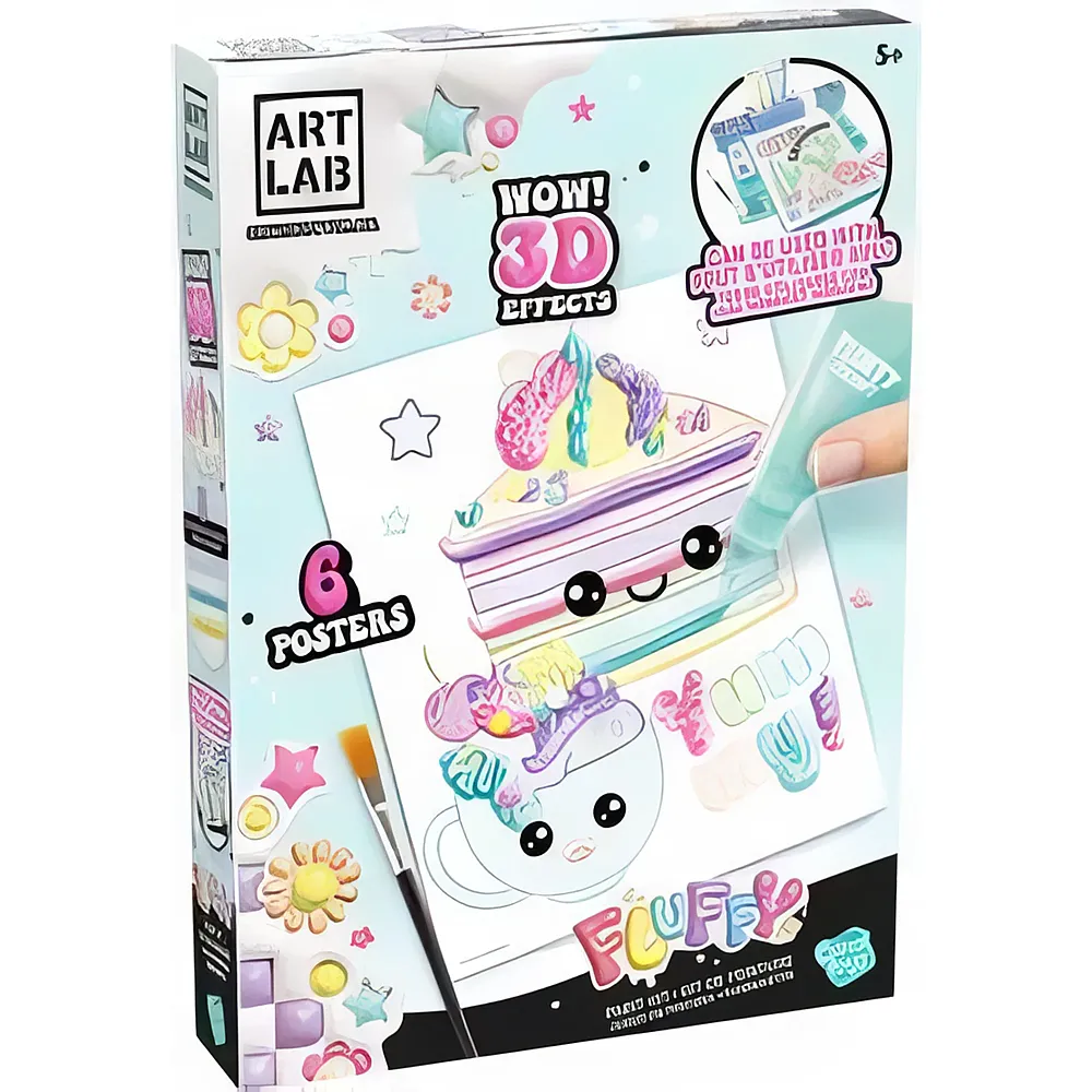 Canal Toys Fluffy Paint Kit