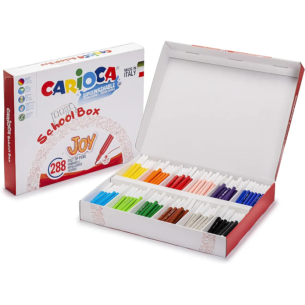 Carioca Fasermaler School Box Joy
