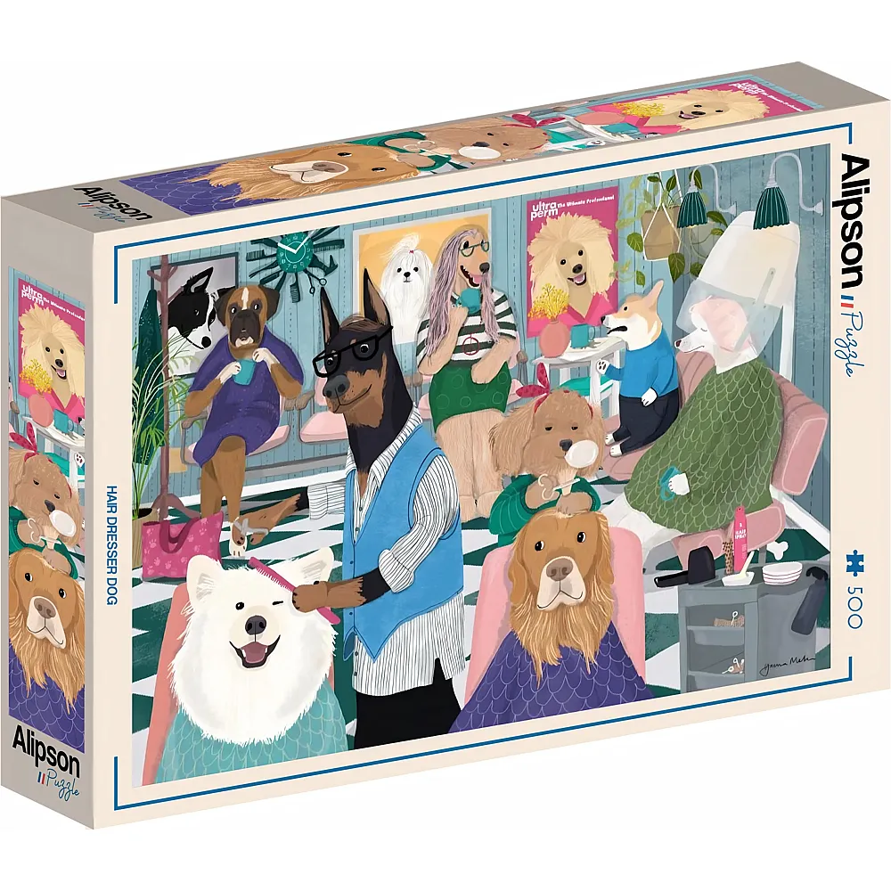 Alipson Puzzle Friseur f�r Hunde - 500 Teile