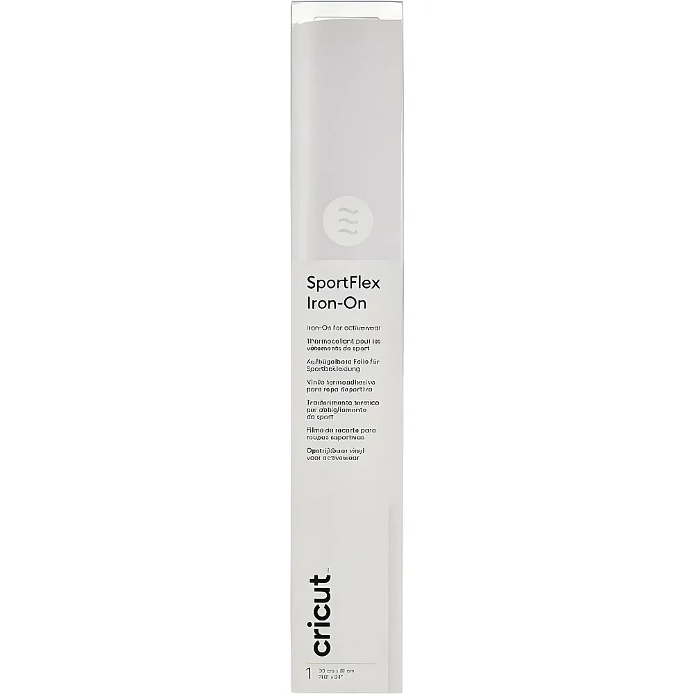 Cricut Aufb�gelfolie Sportflex weiss
