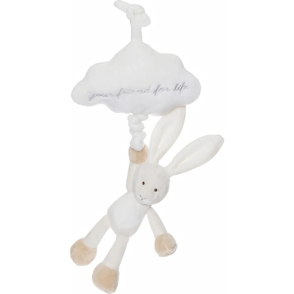 Teddykompaniet Diinglisar Spieluhr Hase Beige - 37 cm