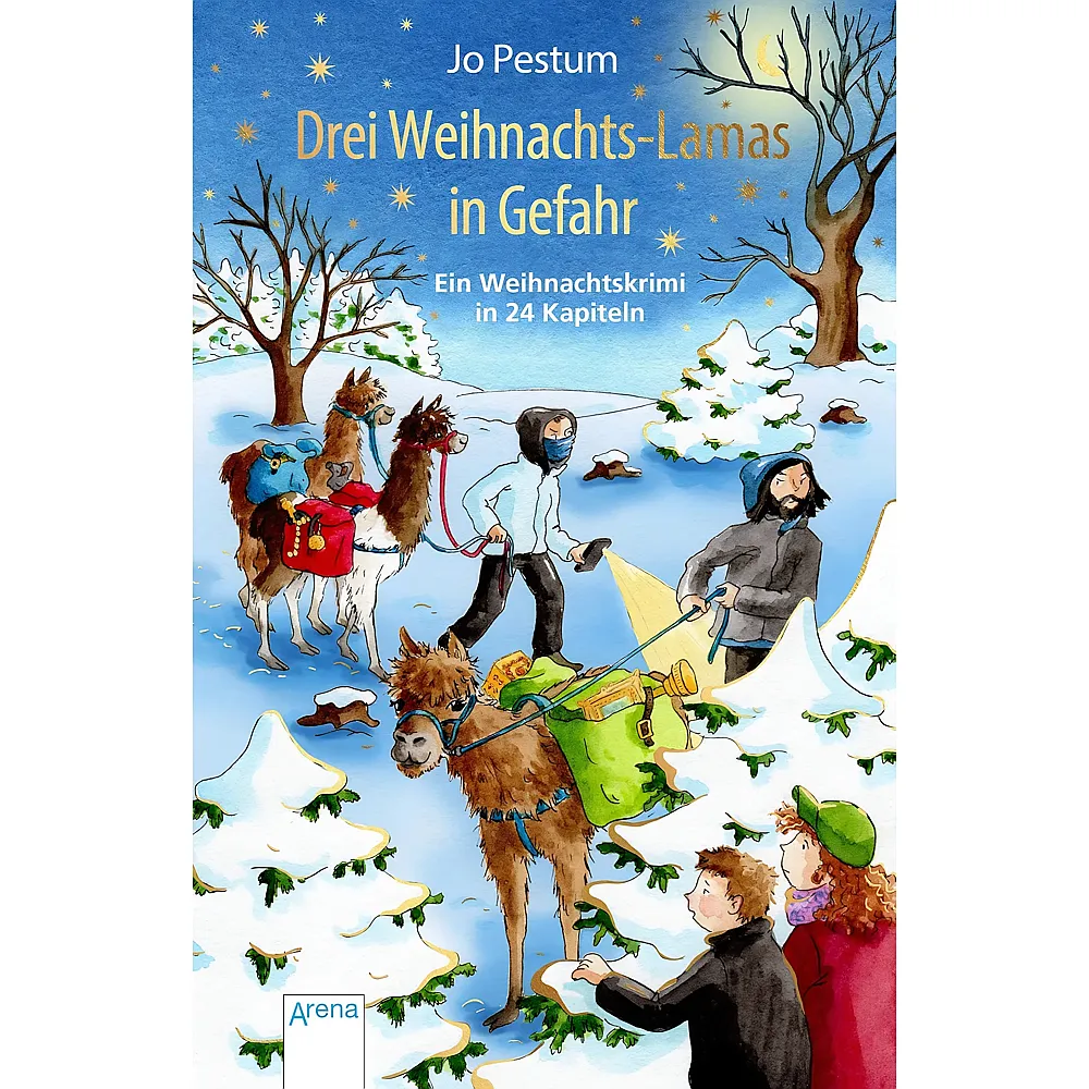 Arena Drei Weihnachts-Lamas in Gefahr - Weihnachtskrimi - Kinderb�cher