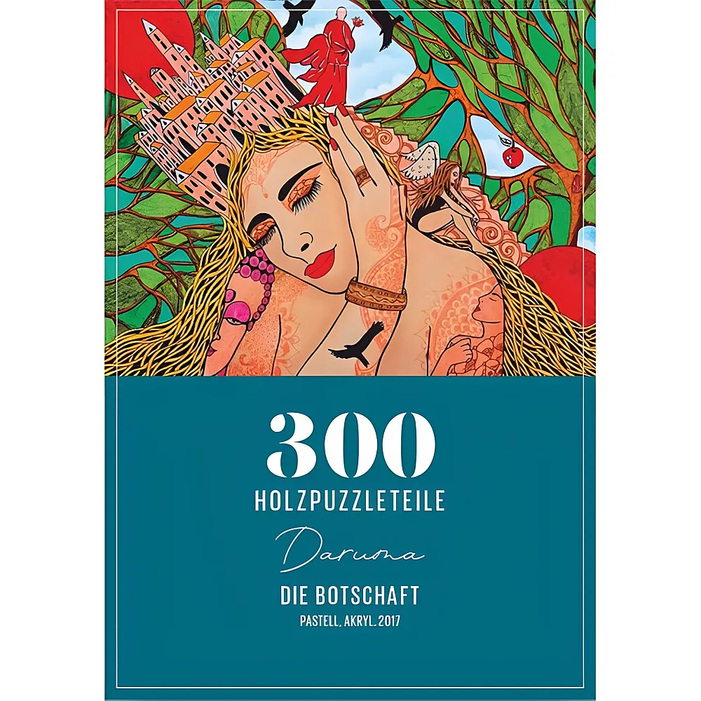 Davici Wooden Jigsaw Puzzle - The Message 300Teile