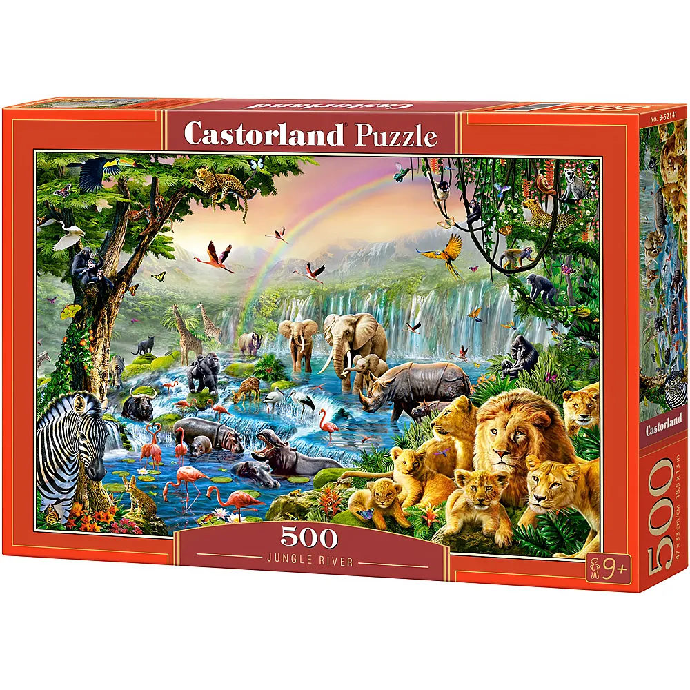 Castorland Puzzle Jungle River 500Teile