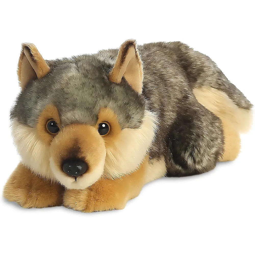 Aurora MiYoni Wolf liegend - 28 cm