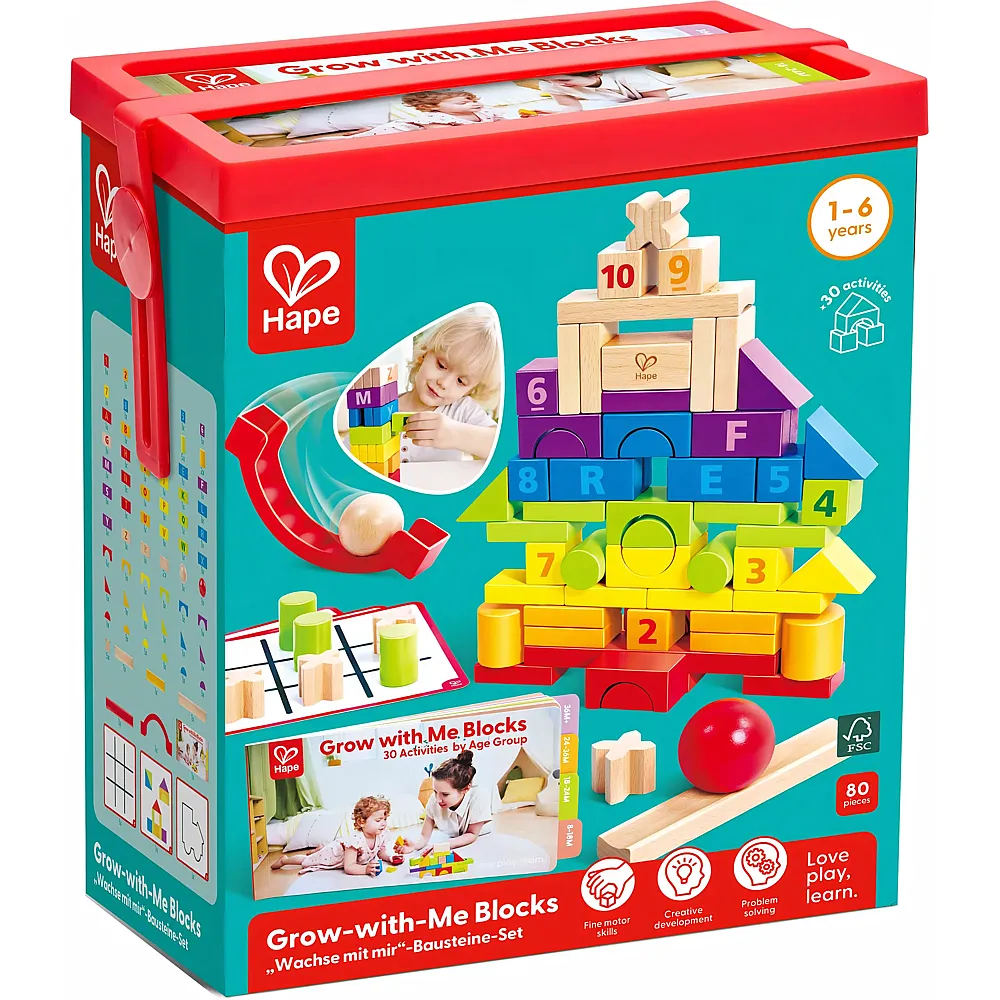 Hape Grow-with-Me Blocks