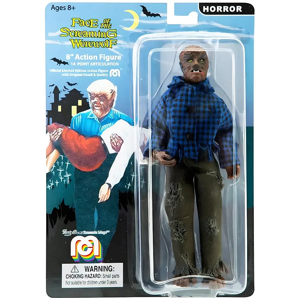 Mego Fig. 20cm Articulee The Face OF The Screaming Werewolf fr-e - Suche