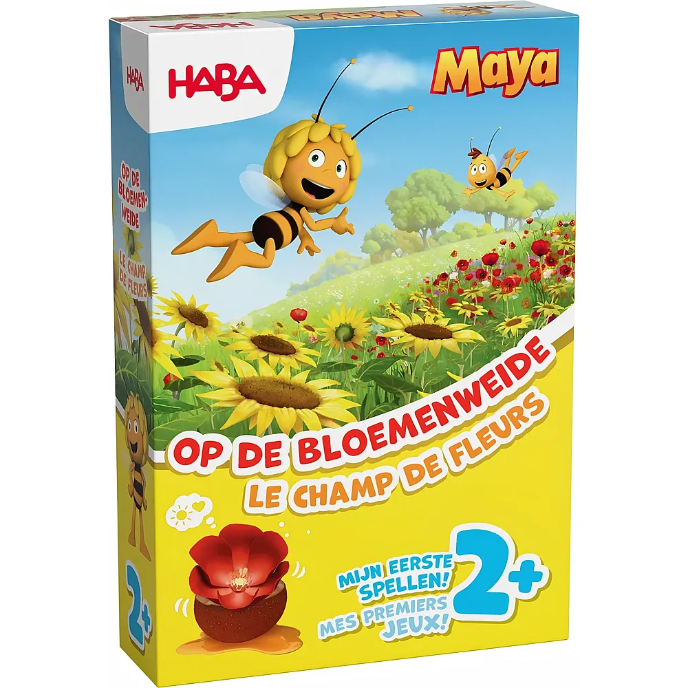 HABA Mes premiers jeux - Le champ de fleurs de Maya labeille