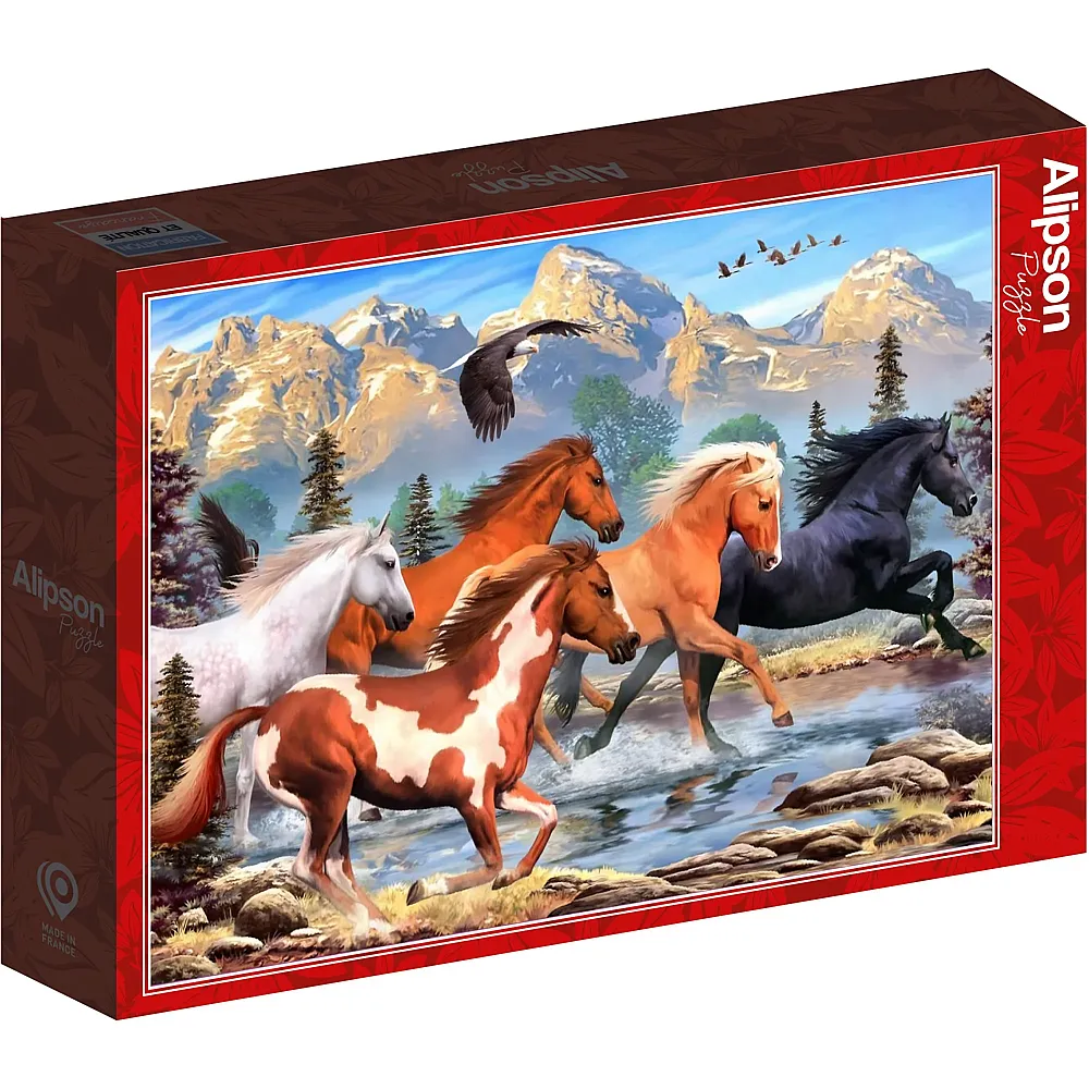 Alipson Puzzle Wild und frei - 500 Teile