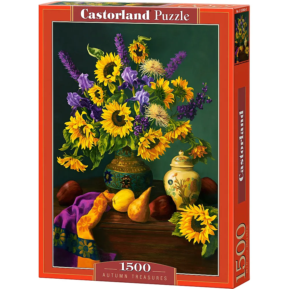 Castorland Puzzle Herbstliche Sch�tze - 1500 Teile