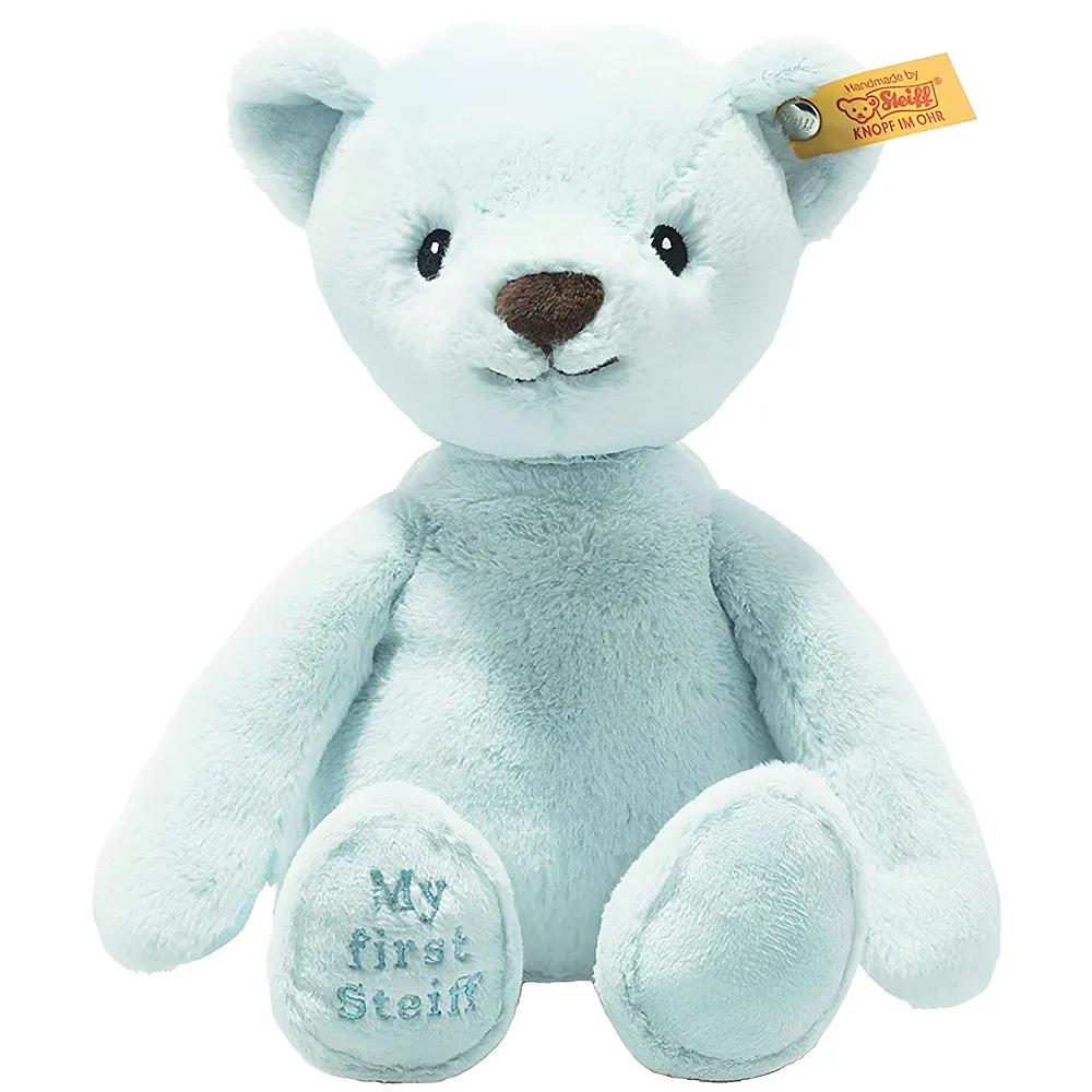 Soft Cuddly Friends My first Steiff Teddybr Hellblau 26cm | Bren Plsch